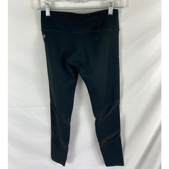 Fabletics Mesh Panel Stripe Powerhold Leggings Black size XS - Picture 4 of 4